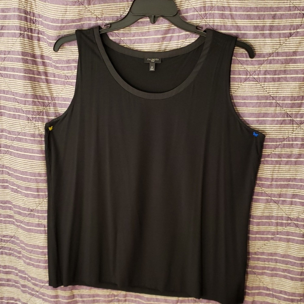 Black Tabots tank/shell, 2X VGUC